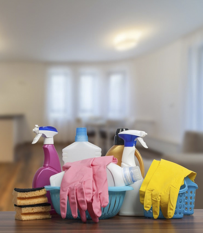 Cleaning of inhabited houses